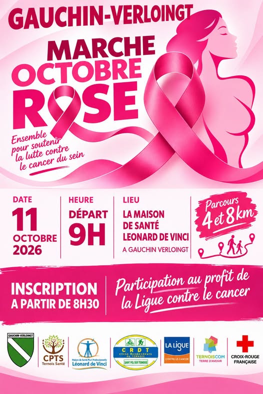 OCTOBRE ROSE 2026 à G-Vlgt